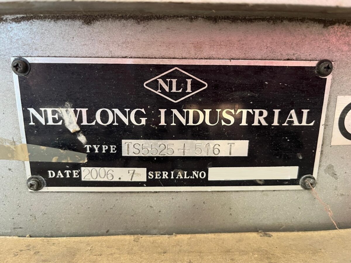 Newlong TS5525+516TH year 2006 (3) Newlong SOS bag making machine TS5525+516TH year 2006 - Image 3