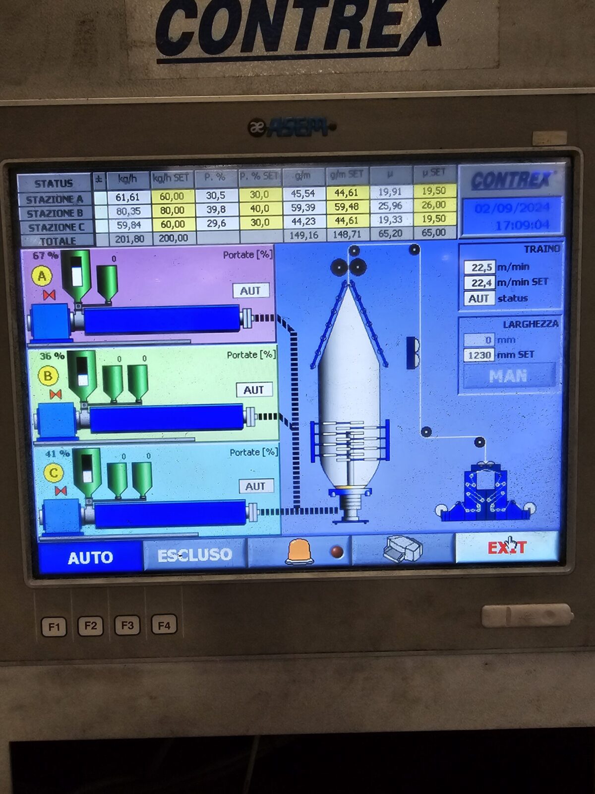 Estrusore a 3 strati Bielloni COEX 3 anno 1998 - Immagine 11