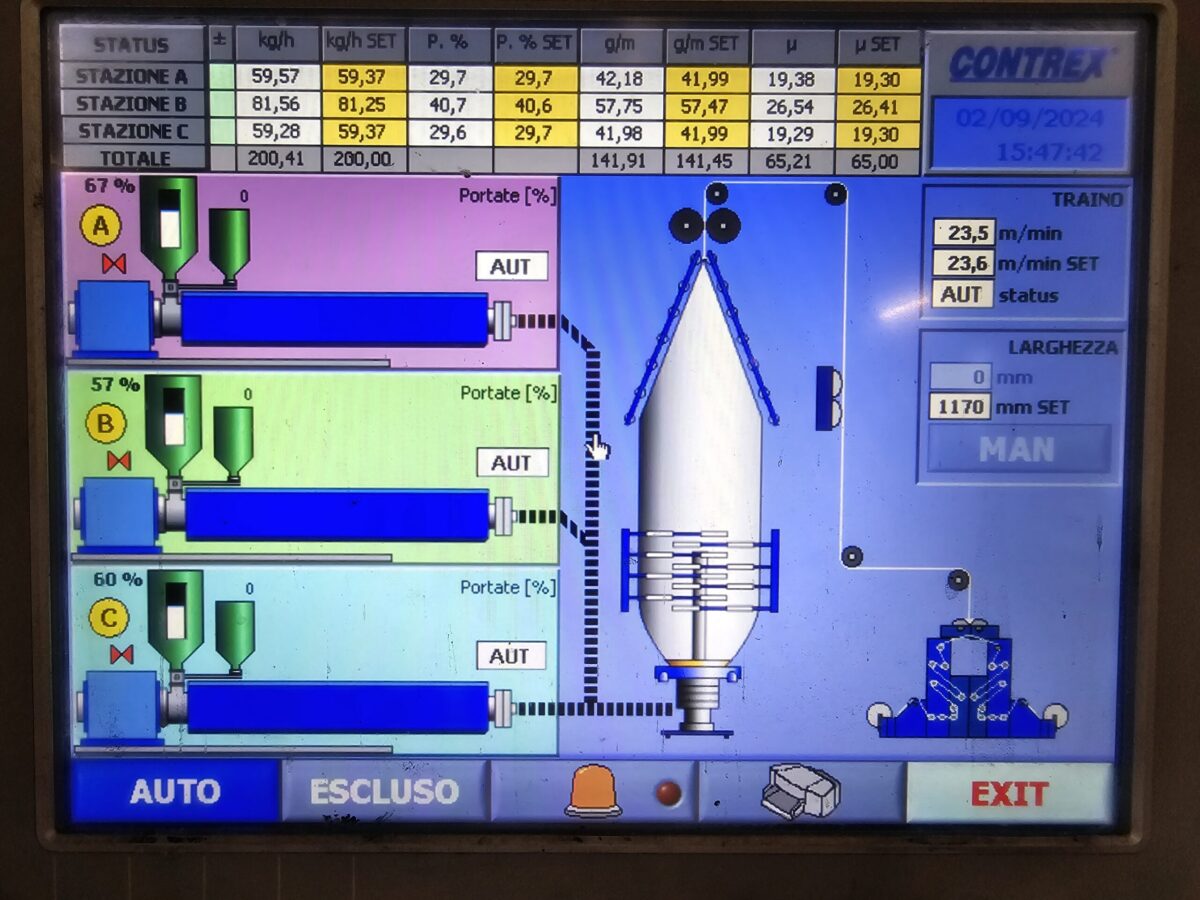 Estrusore a 3 strati Bielloni anno 2000 - Immagine 7