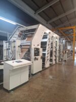 W&H Tuber AM 2180 سنة 1982 وW&H Bottomer AD 2360/22 سنة 1981 مع المنصة النقالة Arcomat