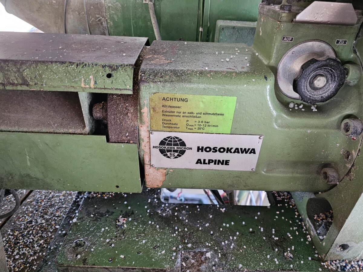 Hosokawa Alpine extruder year 90’s (2) Hosokawa Alpine extruder year 1979/80, made in Germany - Image 2