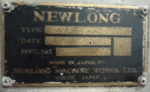 Newlong tuber model 12M - 3 + FD year 1980 - Image 2