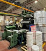 Flexotecnica 4 col. C.I. + 2 col. stack type (1 col. used for gluing paper + HDPE) year 1990 - Image 14