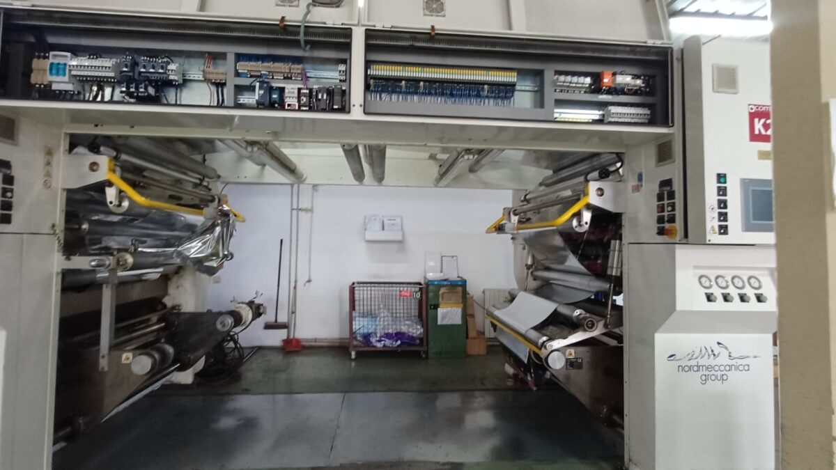 Laminadora sin solvente Nordmeccanica modelo Super Simplex SL año 2012 - Imagen 3