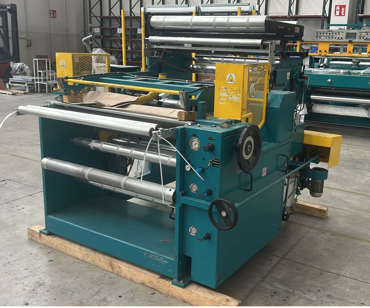 La Meccanica Fumagalli cah roll slitter rewinder TRL-AR year 2003 - Image 4