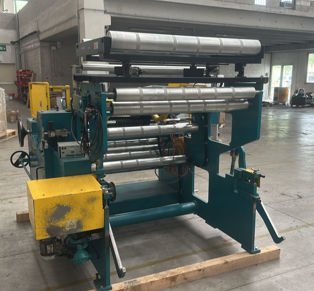 La Meccanica Fumagalli cah roll slitter rewinder TRL-AR year 2003 - Image 5