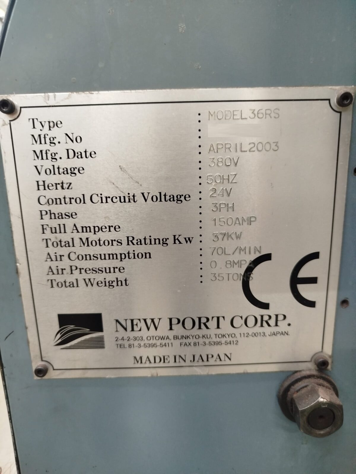 Newport 36 RS, année 2003 – Image 9
